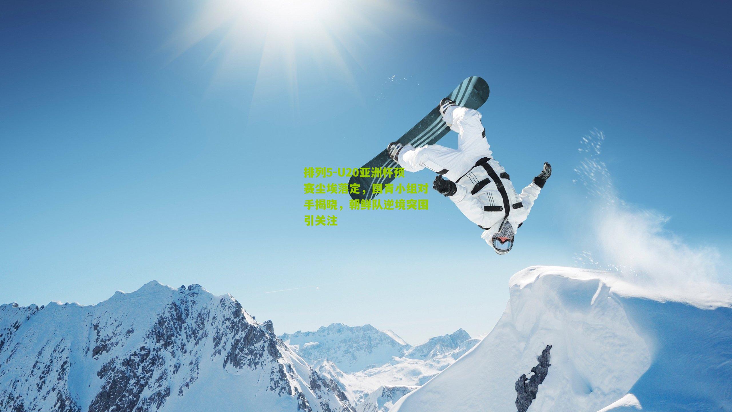 U20亚洲杯预赛尘埃落定,国青小组对手揭晓,朝鲜队逆境突围引关注